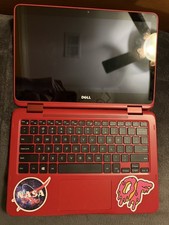 Dell Inspiron 11 3000 11.6 in 32GB, Intel Celeron N, 1.60GHz Laptop - Red
