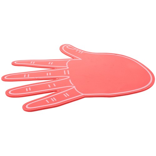 Rote Schaumstoff Hand Cheerleader Handschuhe für Sportveranstaltungen Fünf Finger Requisite - Bild 5 von 12