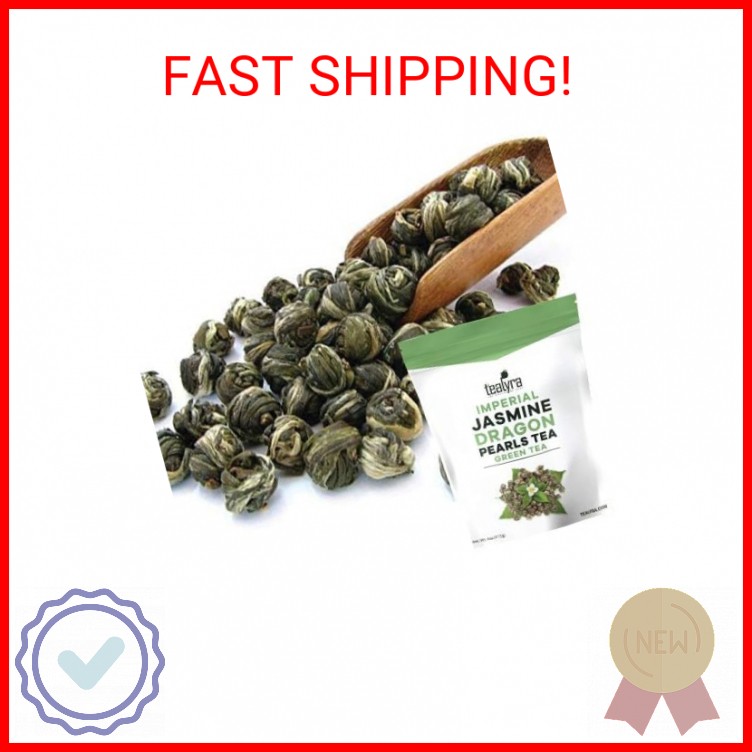 Lyra - Imperial Jasmine Dragon Pearls - Loose Leaf Green Tea