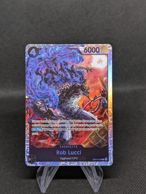 One Piece TCG Rob Lucci EB04-048 SR Adventure on Kami's Island