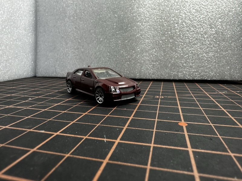 Hot Wheels 2010 New Models 09 Cadillac CTS-V MAROON RARE