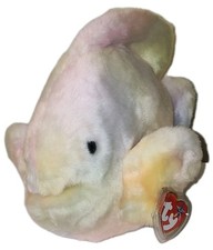 Ty Beanie Buddy CORAL Ty-Dyed Fish Canada Tags 10.5" MWMTs Stuffed Animal Toy