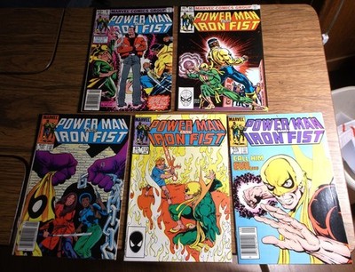 comics Lot of 5 Luke Cage Powerman & Ironfist #'s 90,95,101,113,119 (high grades