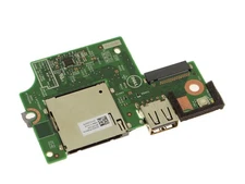 Dell OEM Inspiron 7370 7373 Power Button USB SD Card Reader IO Circuit  5GVTR