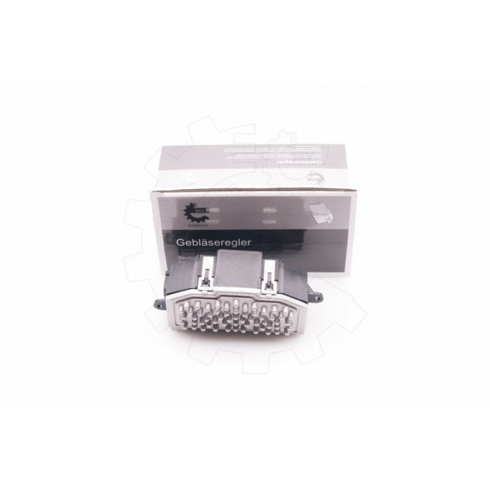 Résistance pulseur d'air habitacle pour Golf VI et Jetta avec régulateur thermique à 4 broches