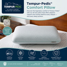 Tempur-Pedic  Comfort Pillow Memory Foam Standard Size Medium Firm