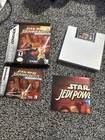 Star Wars: Jedi Power Battles GBA Complete CIB w/ RARE POSTER TESTED! Nintendo