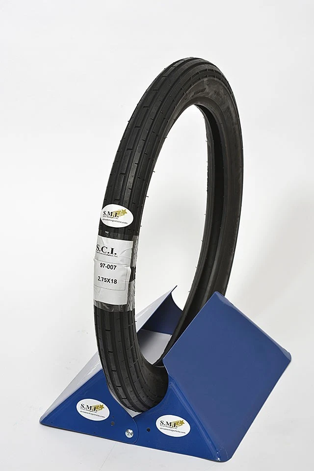 HONDA CB350 CB360 CB350F CB400F DURO FRONT & REAR TUBED TIRE SET - Image 2 of 4