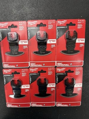 6-Milwaukee 49-25-2272 Open-Lok Anchor Universal Fit Diamond Grit Blade - NEW