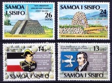 Samoa 1980 MNH, Monuments, Raising of the German flag, John Williams