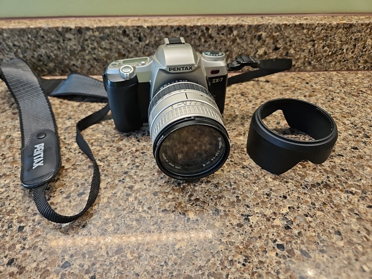 Pentax ZX-7 SLR 35mm Film Camera With 28-105 Lens PARTS