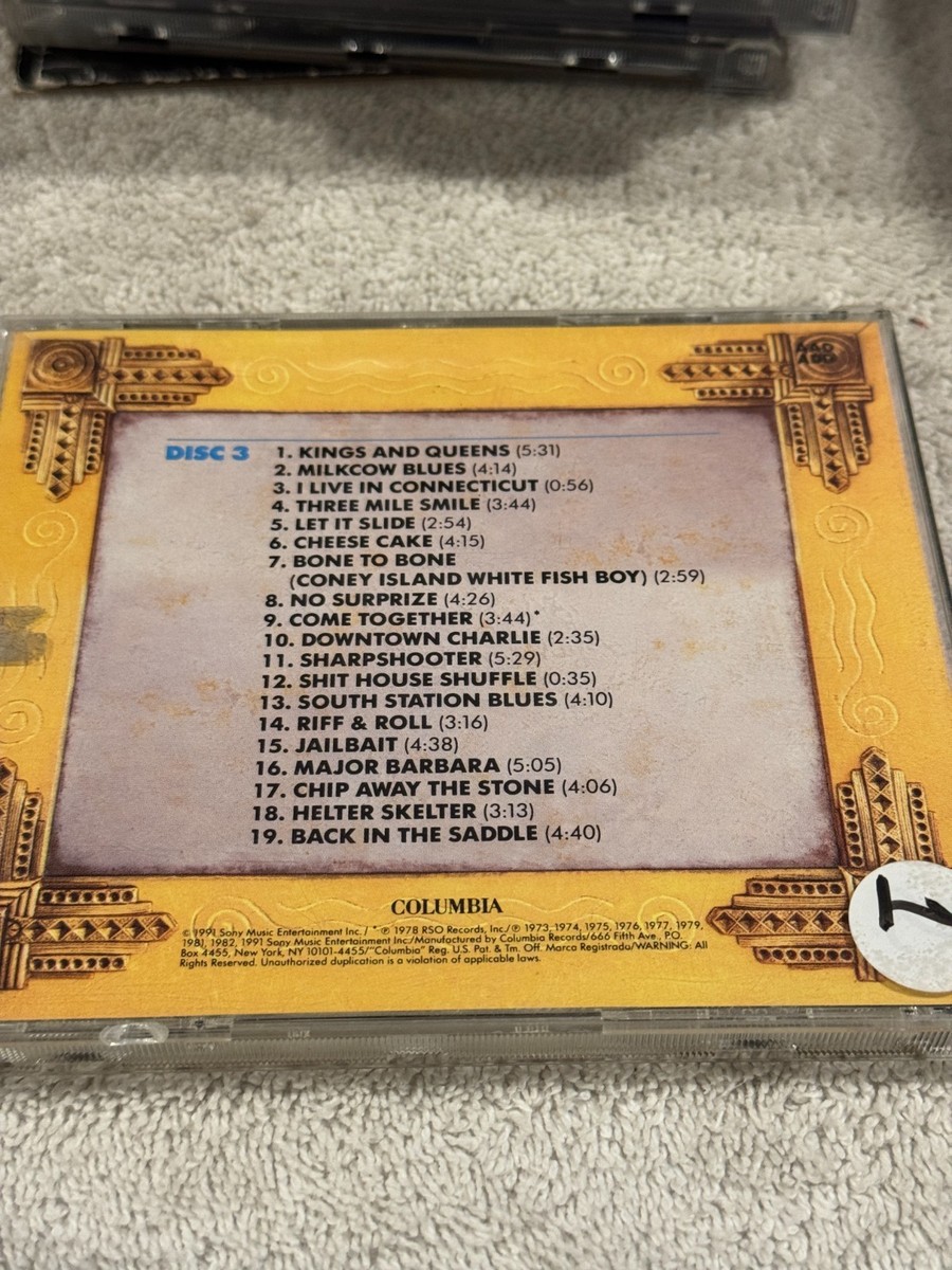 Aerosmith - Pandora's Box Disk 3 Only - GOOD CONDITION!!! | eBay