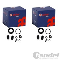 2X Autofren Bremssattel RAPARATUR-SATZ Hinten Passend FüR Lexus CT Toyota Auris