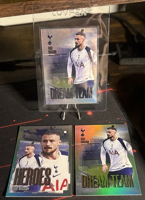 Futera Fans Selection Tottenham Hotspur 2026 Radu Dragusin Base & Numbered /15