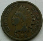 US 1900 Indian Head Cent  **