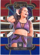 2024 Panini Select WWE - Red and Blue #80 Katana Chance