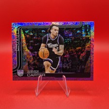 2025 Topps  Devin Carter #165 Purple Speckle Refractor - Sacramento Kings