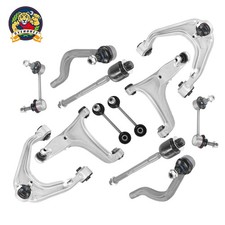 12x Fit 2014-2022 Maserati Ghibli Quattroporte Front Suspension Control Arms Kit