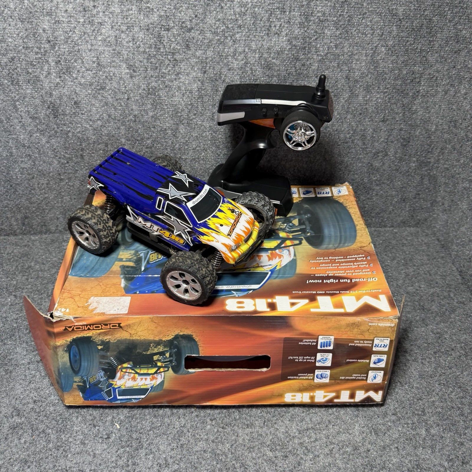 Dromida MT 4.18 Off-road 4WD 4X4 1/18 Scale RC Truck Vehicle