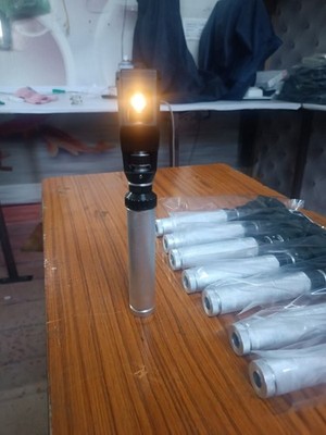 Packung mit zwei Zaiss-Modell-Streak-Retinoskopen mit zusätzlicher...