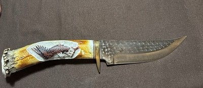Ken Richardson 6  Carbon Steel Eagle Knife