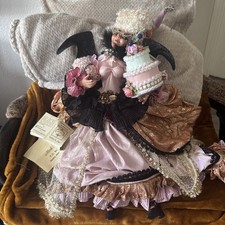 Mark Roberts Halloween Witch Elf “Let Them Eat Cake” Limited Edition,Lg