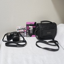 Nikon Coolpix L100 10MP Digital Camera 15x Optical Zoom VR Bundle
