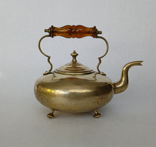 Antik Messing James Clews  Messing Wasserkocher Vintage