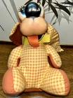 1964 T Bone Pull String Talker By Mattel - Collar Present, For Repair Or Parts