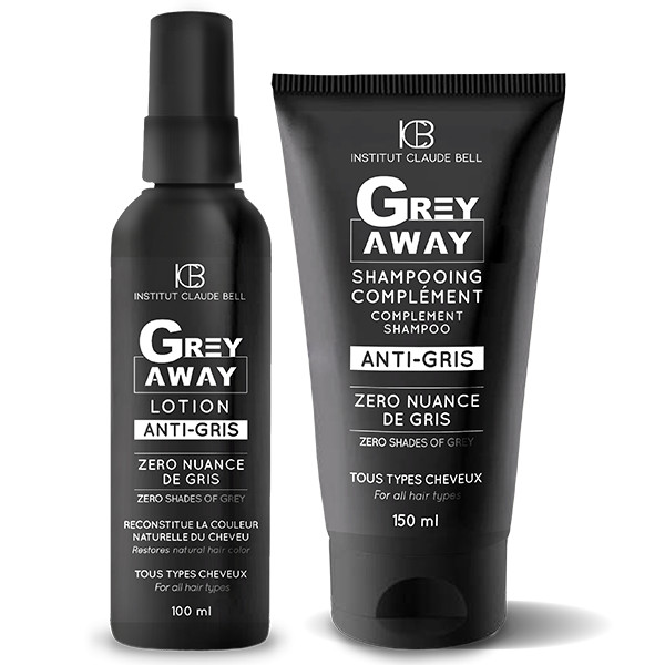 Grey Away lotion traitement capillaire anti-âge repigmentant pour cheveux gris