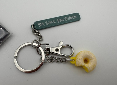 NWT Supernatural Join The Hunt 'You Betcha' Keychain SPN Sheriff Donna