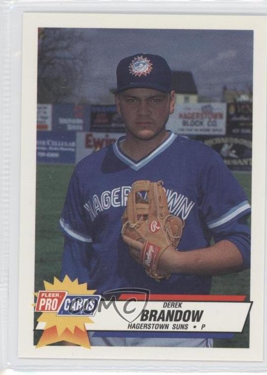 1993 Fleer ProCards Minor League Derek Brandow #1870 0f4