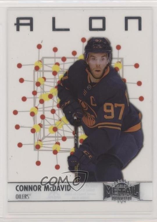 2020-21 Skybox Metal Universe ALON Connor McDavid #A-1