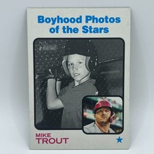 2022 Topps Heritage Mike Trout #341 LAA