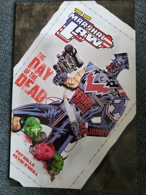 Marshal Law: Day of Dead Pat Mills / Kevin O'Neill TITAN Comic Graphic Novel Oop