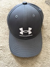 Boy  s Under Armour Grey Adjustable Hat NWT