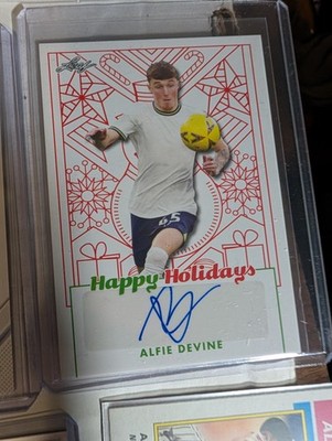 2023 Leaf Holiday Packs - Alfie Devine #BA-AD1 (AU)