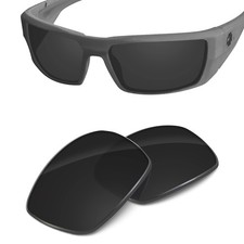 Performance Lenses with Spy Optic Dirk Polarized-Carbon Black