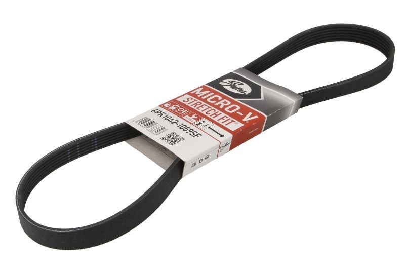 Fits GATES GAT6PK1042-1059SF V-ribbed Belt GAT6PK1042-1059SF Multi-V-belt (6PK1 - Image 37