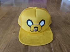 Jake Adventure Time Snap Back Trucker Cap NWT Cartoon Network Baseball Hat NEW!!