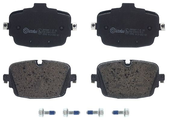 Plaquettes de frein Brembo P 85 180 pour remplacer les freins arrière usés
