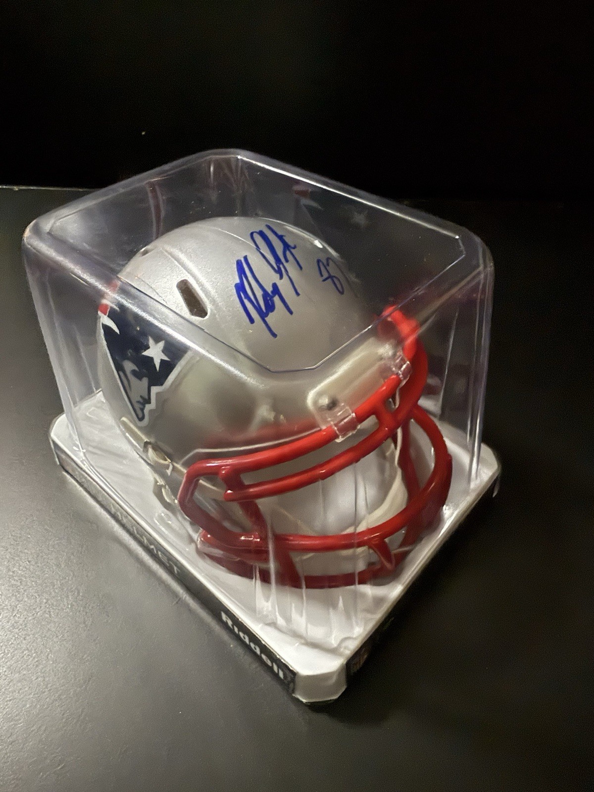 Rob Gronkowski Autographed Signed New England Patriots Mini Helmet 