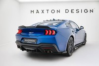 Diffusor Flaps Passend FüR Ford Mustang Gt Mk7 Schwarz Hochglanz