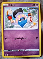 Pokémon Cards: Inkay 69/198 | Common Regular | S&S: Chilling Reign - Pokémon TCG