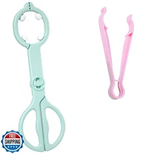 Baby Bottle Tong, Anti-Slip Pacifier Bottle Tongs, Silicone Baby Safety Bottl