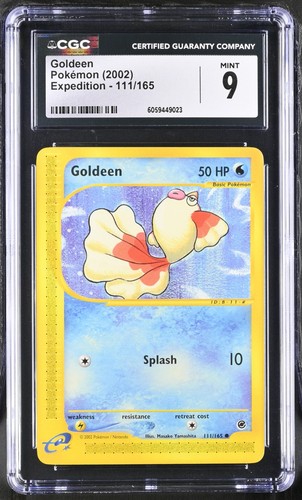 Goldeen graded CGC 9 for sale on eBay