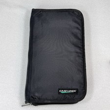 VTG Case Logic 72 CD DVD Blu-Ray PC Disc Black Soft Sleeve Zipper Storage Case