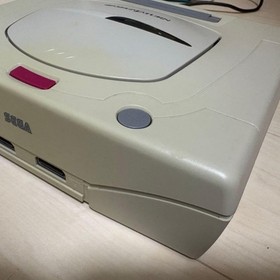 SEGA Saturn Console Bundle Tested w/ 2 Controllers & 5 Games AV Cable JP