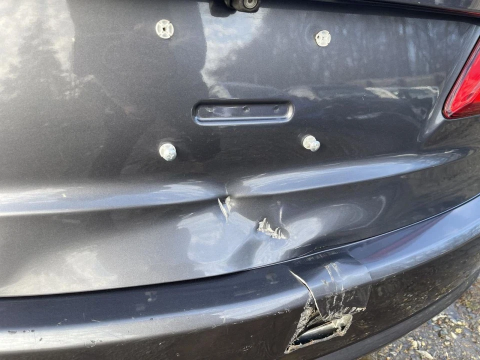 Acura TLX 2018-2020 tapa de cubierta gris abolladura Foto 3 de 4