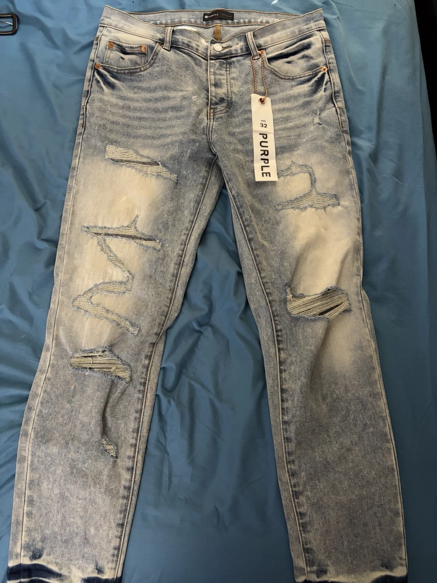 Purple Denim Jeans for Men for sale | eBay